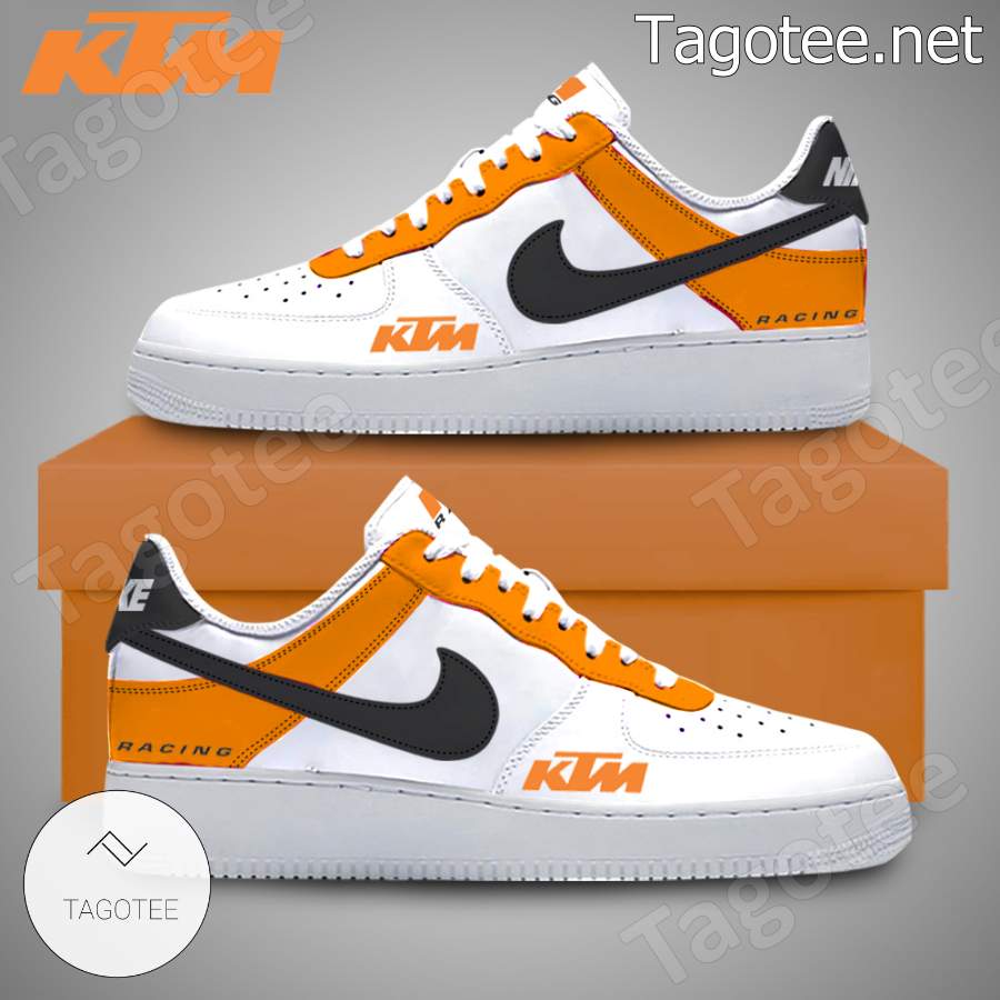 Ktm Racing Air Force 1 Shoes