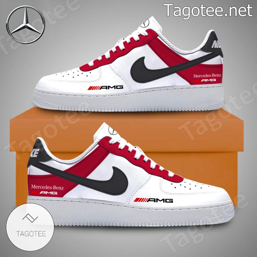 Mercedes-benz Amg Logo Air Force 1 Shoes