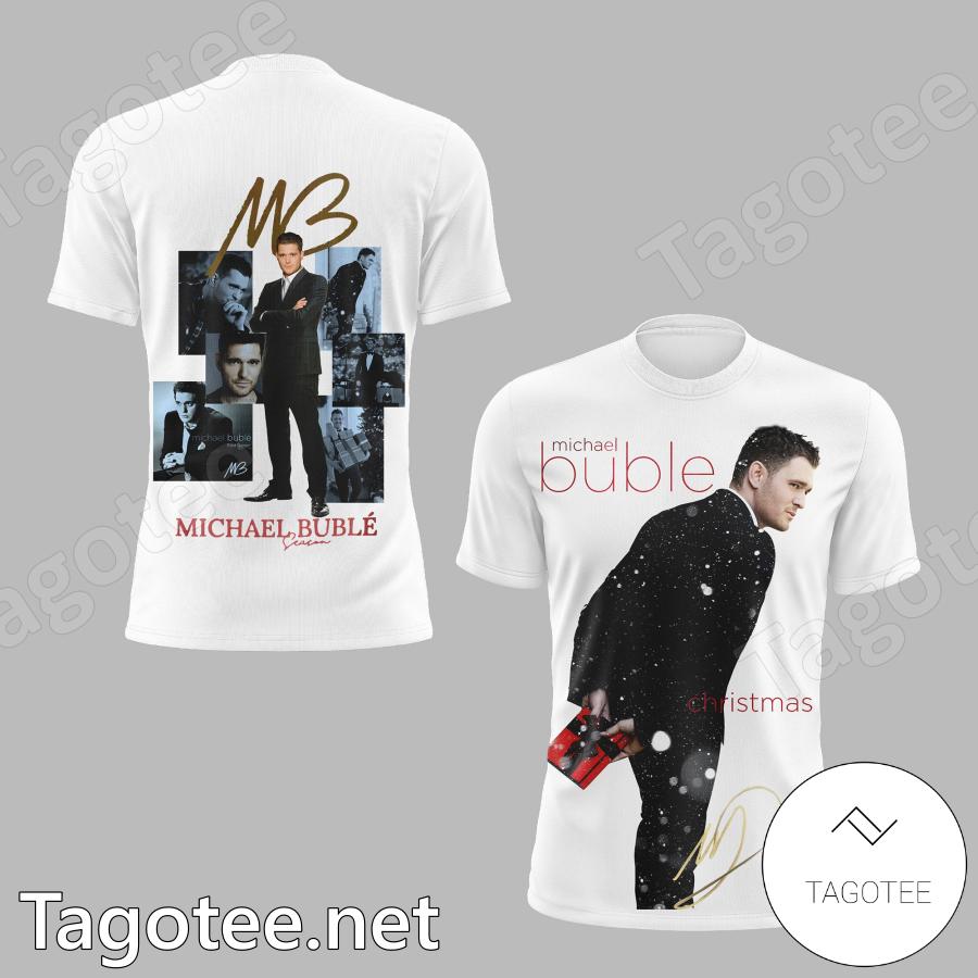 Michael Buble Christmas Signature T-shirt, Hoodie c