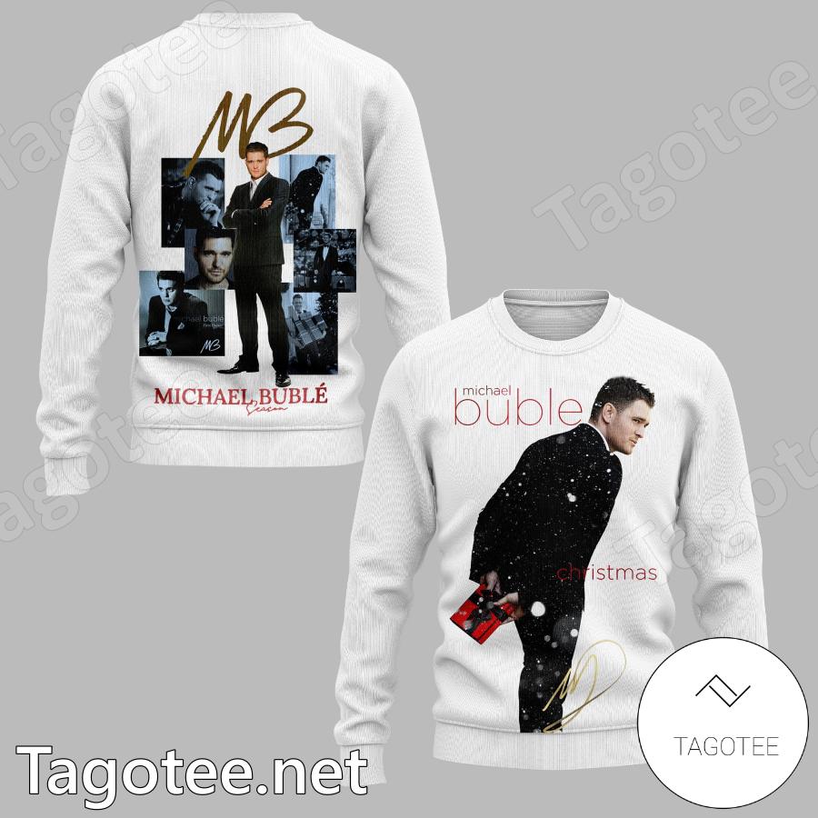 Michael Buble Christmas Signature T-shirt, Hoodie x