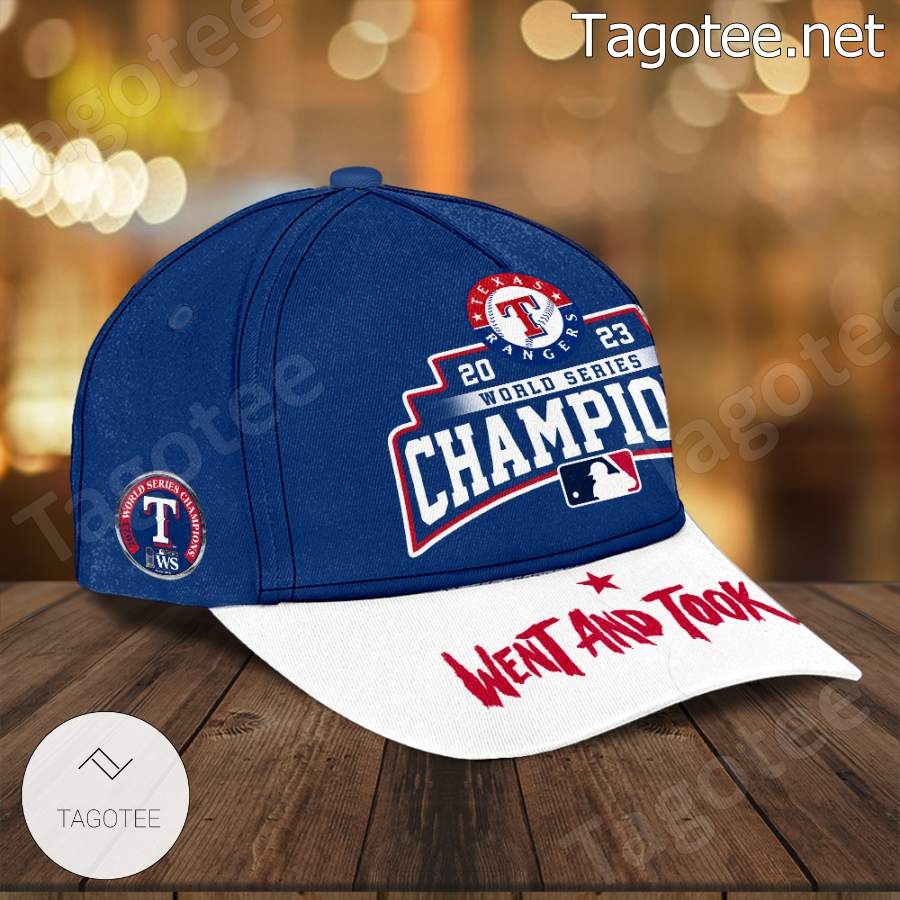 Texas Rangers 2023 World Series Champions Went And Took It Cap a
