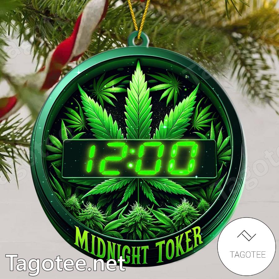 Weed Midnight Toker Ornament a