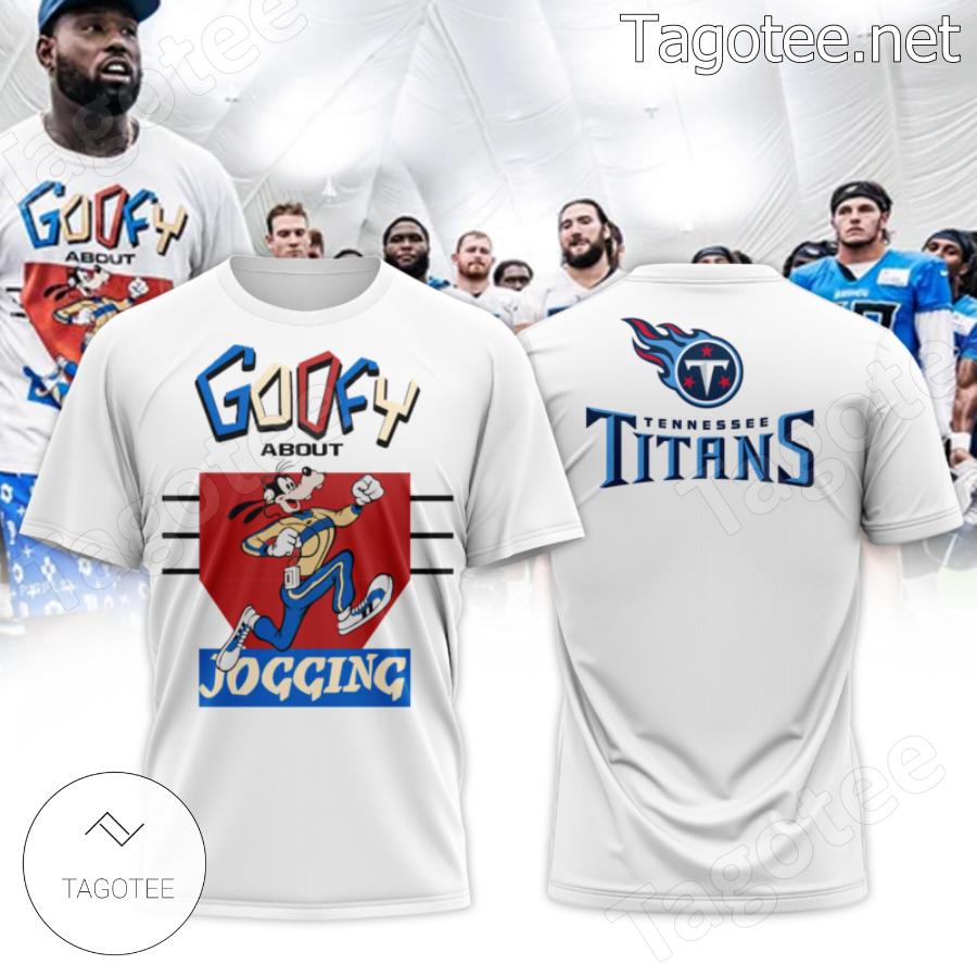 Delanie Walker 82 Goofy About Jogging Tennessee Titans Shirt
