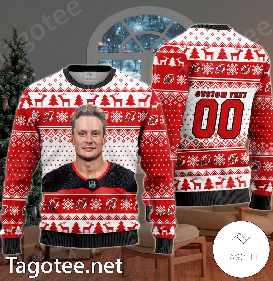 Vitek Vanecek NHL Xmas Sweater