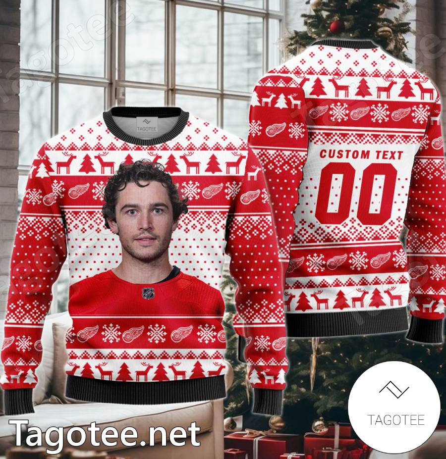 Alex Lyon Detroit Red Wings Sweater - Tagotee